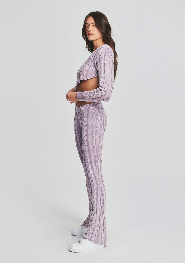 Orchis Cable Knit Sweater – SEROYA NYC