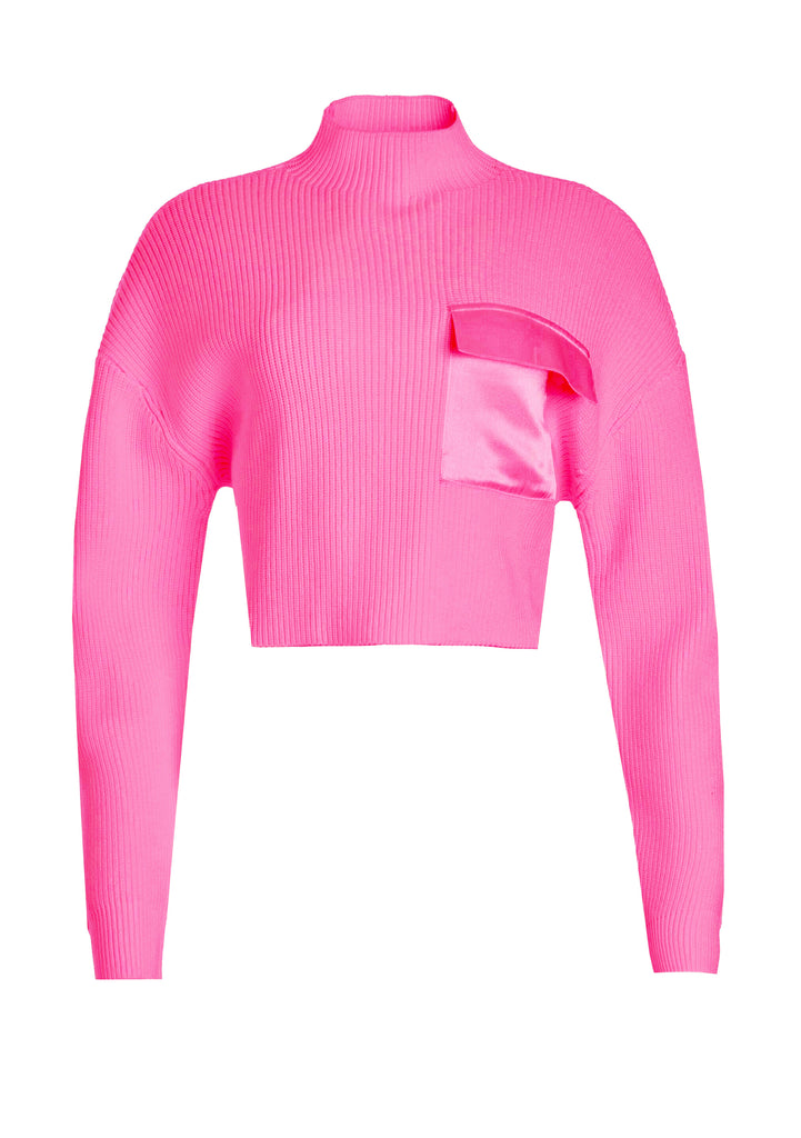 Namu Shop - ts(s) Lightweight Chambray Pullover Shirt Dress - Pink
