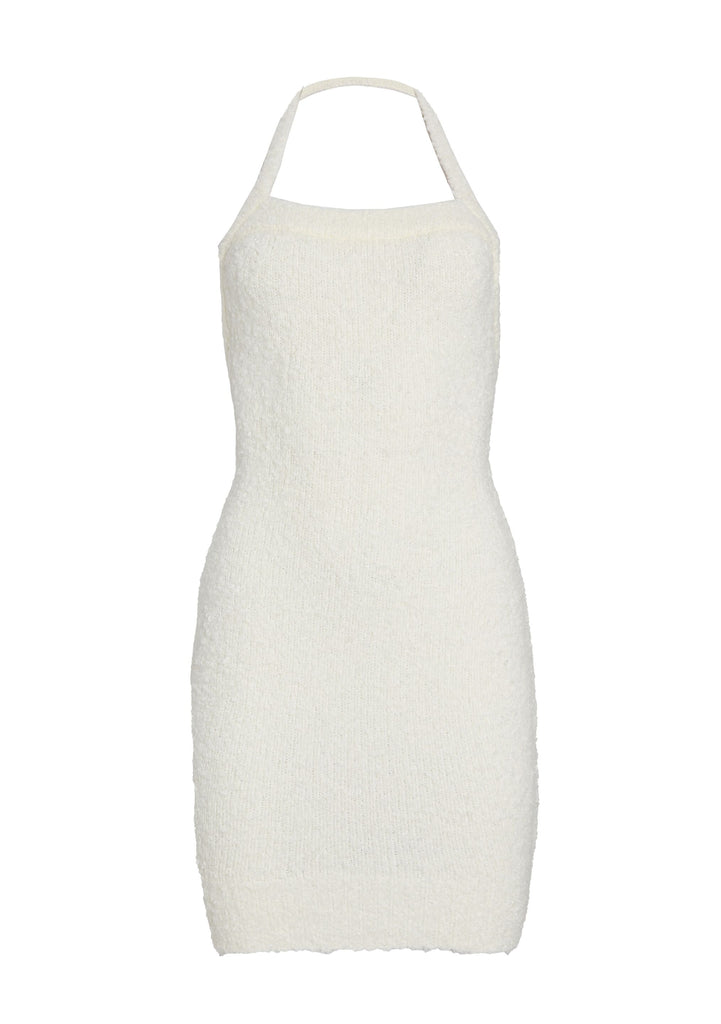 navy blue dress for baby girl Winter Frost Mini Dress Cream / Small