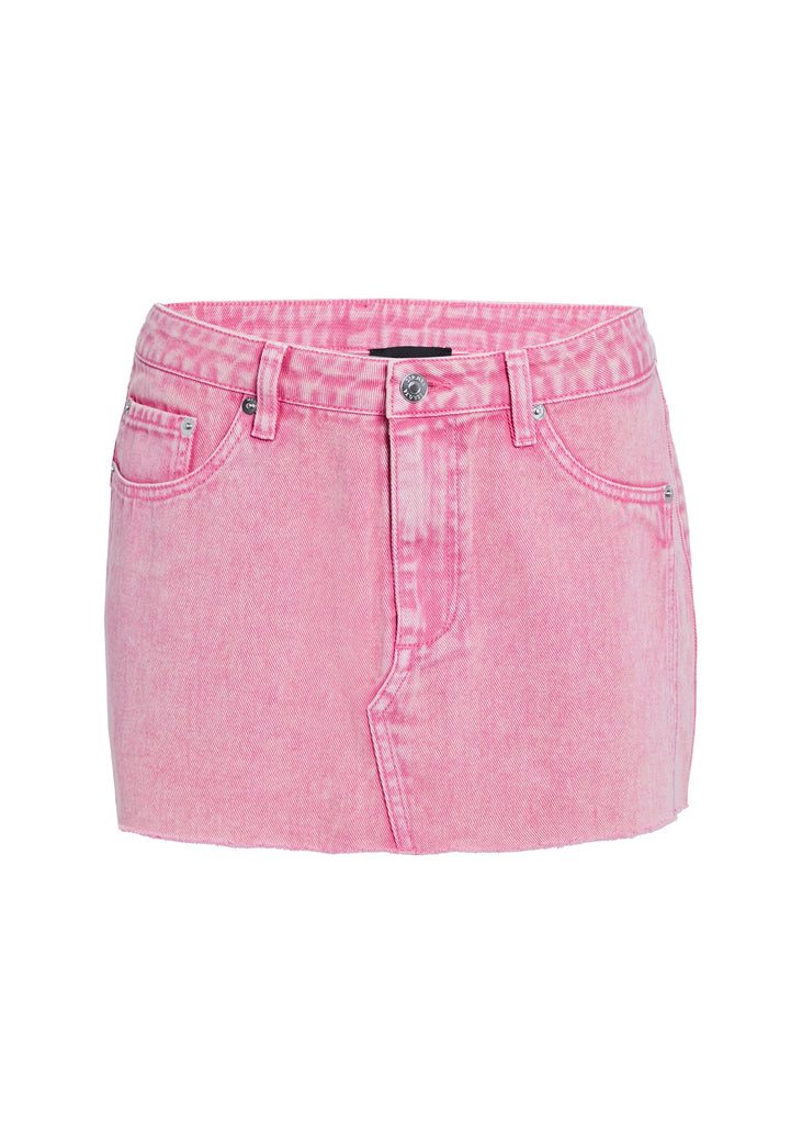 Treat Ürself denim mini skirt (pink) Ecommerce_Crop-23-12-