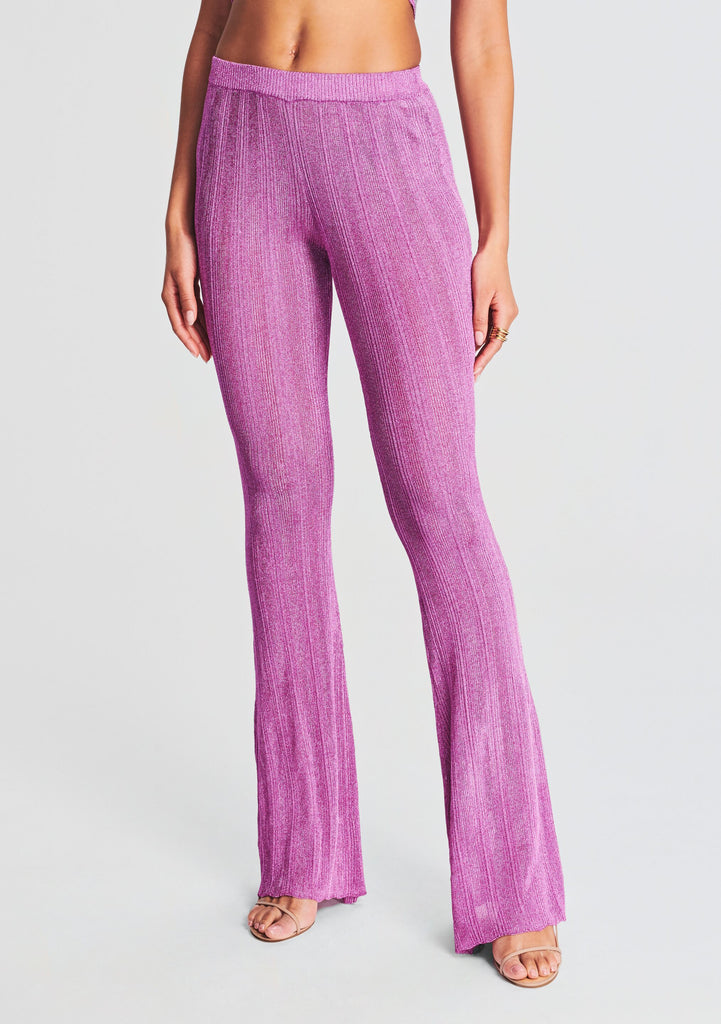 Soft Pink Shane Flare Pant - FINAL SALE — Sorellina Boutique