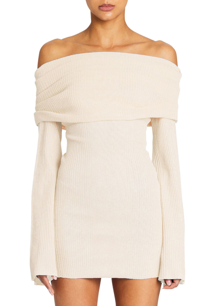 Galli Rib Knit Mini Dress – SER.O.YA