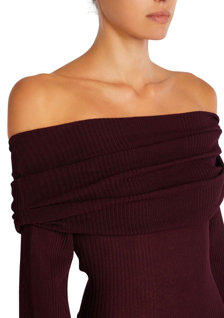 Galleria Rib Knit Maxi Dress – SEROYA