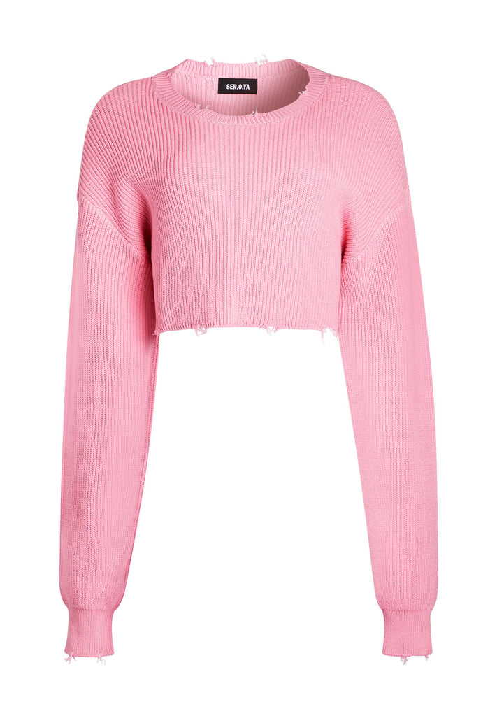 Cropped Knit store Sweater