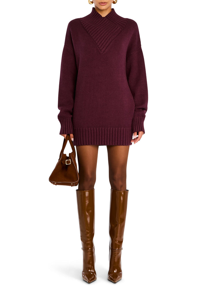 Dessa Chunky Knit Sweater Dress SEROYA Dessa Chunky Knit Sweater Dress SEROYA