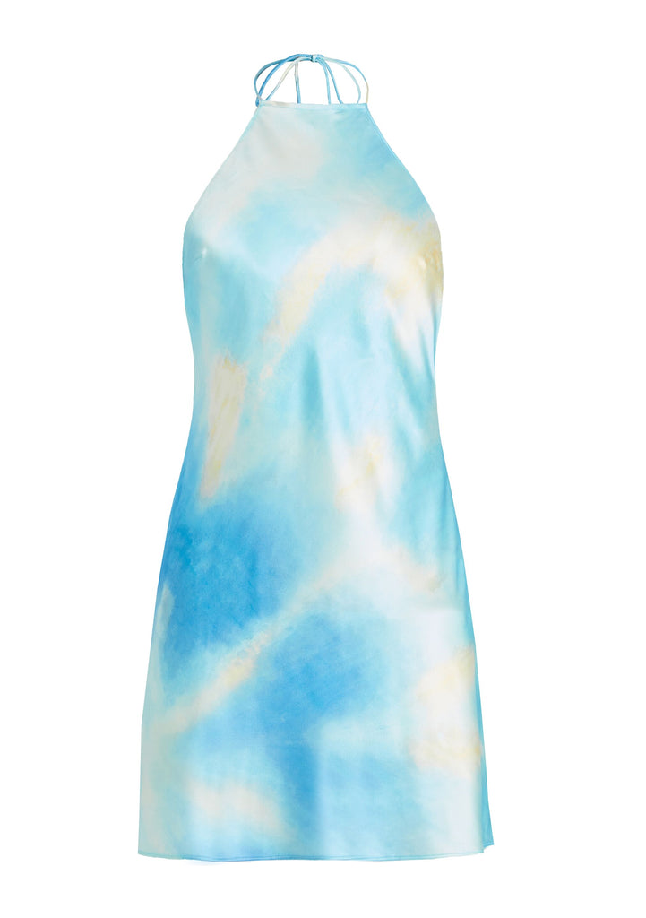 Helen Silk Mini Dress – SEROYA