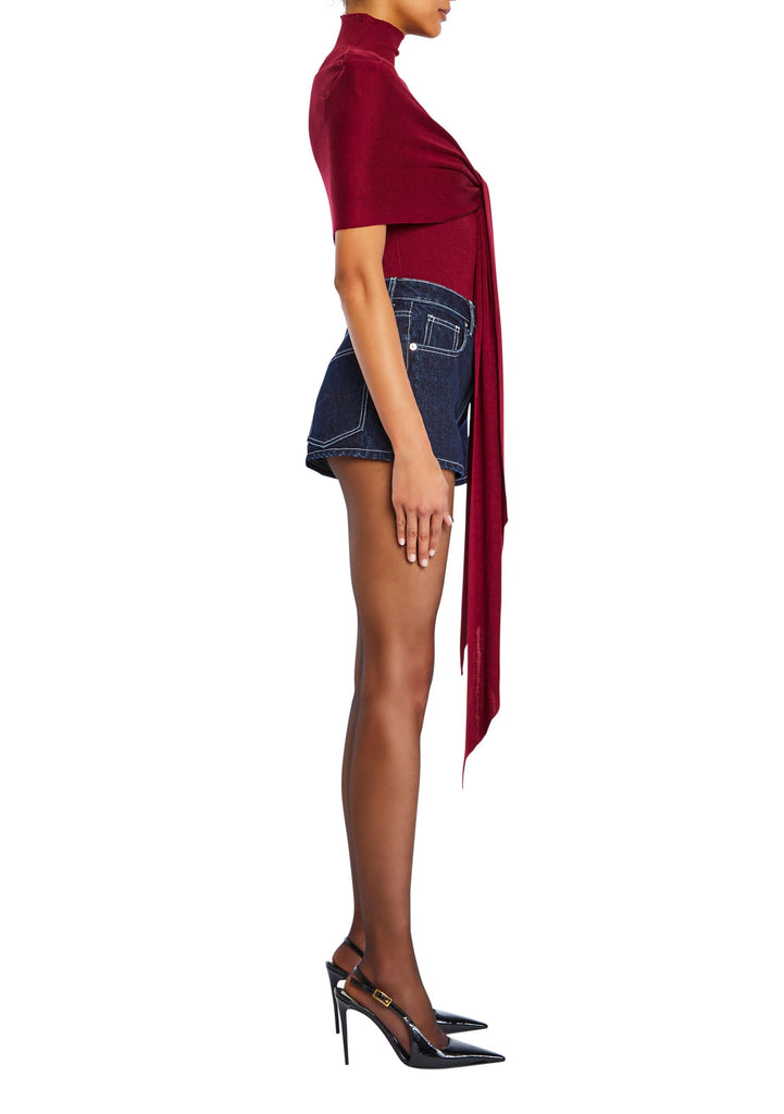 Noemi Knit Tie Top – SEROYA