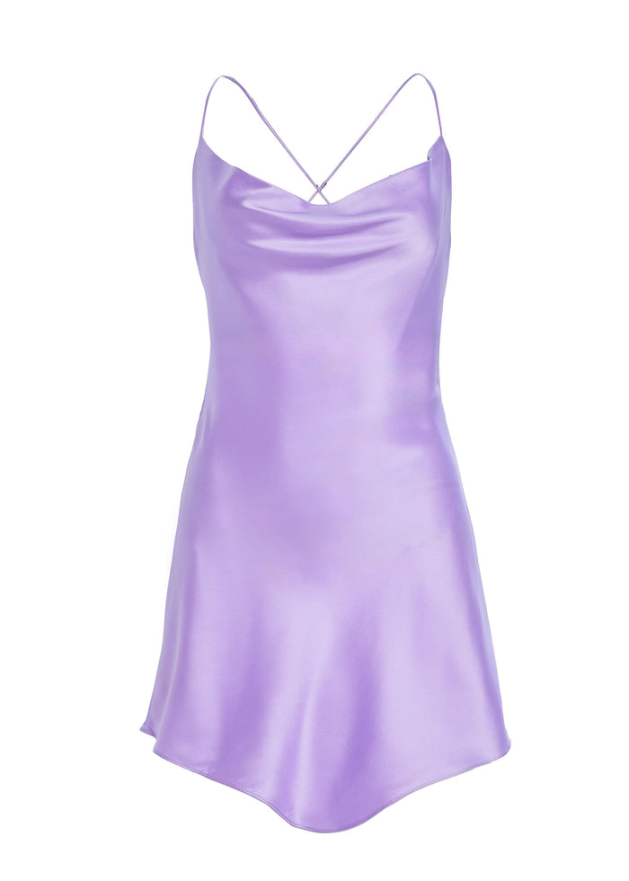 Pracilla Silk Mini Dress
