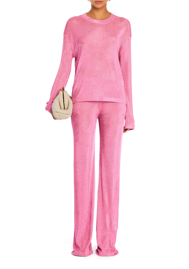 【新品未使用】完売Otona satin pants(pink) 試着のみ 完売Otona satin pants(pink)