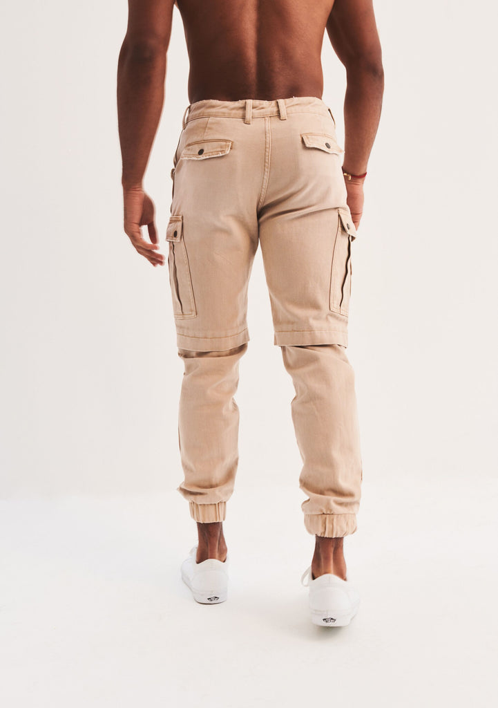 【PORTERNA】Sade Cargo Trousers Women's Vegan Leather Cargo Pant | Women's Pants | Rock