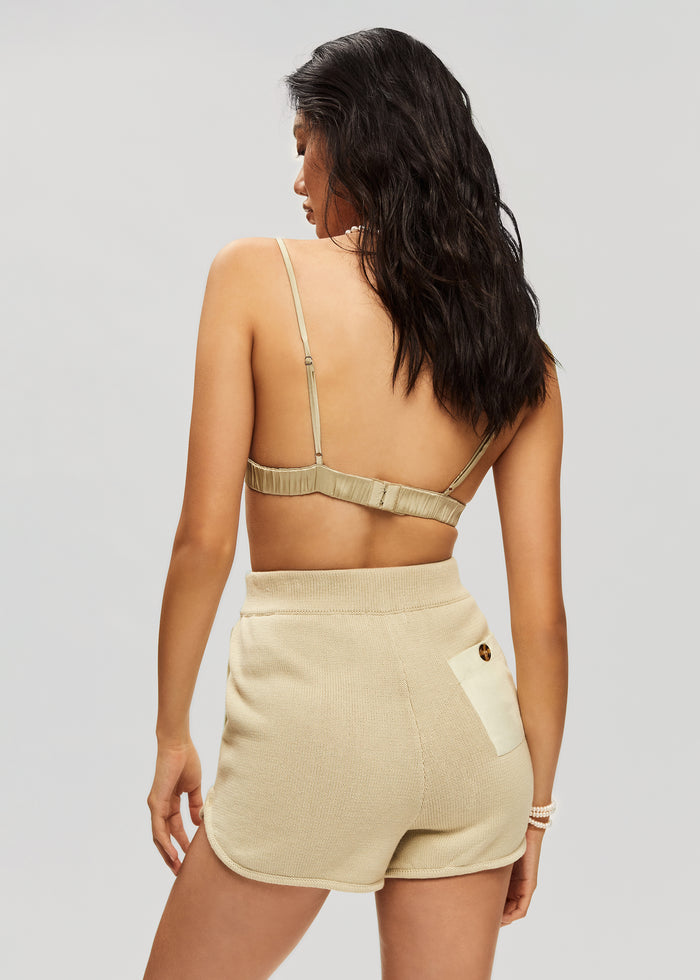 Iris Silk Bralette