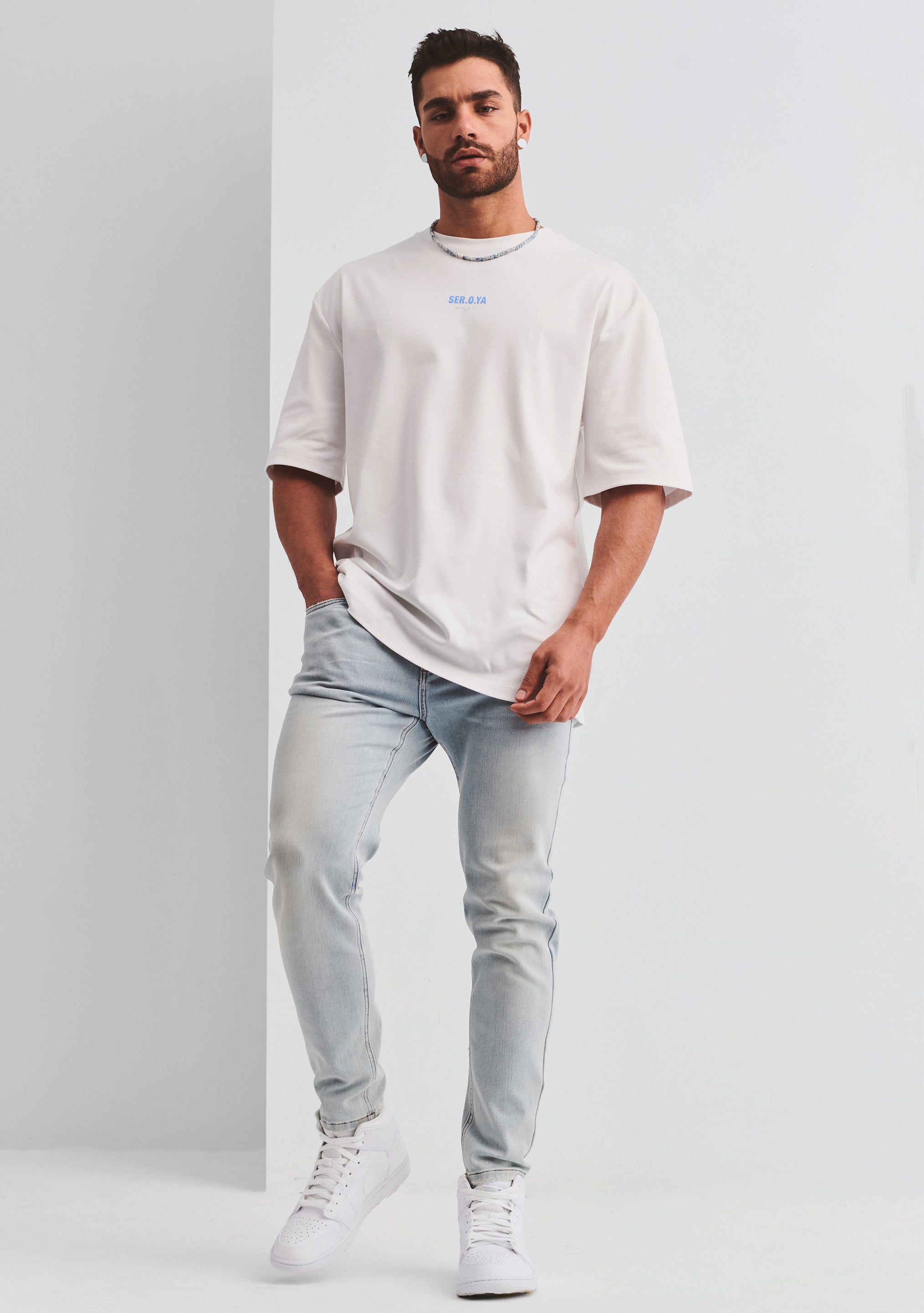 Pierce Oversized T-Shirt – SEROYA NYC