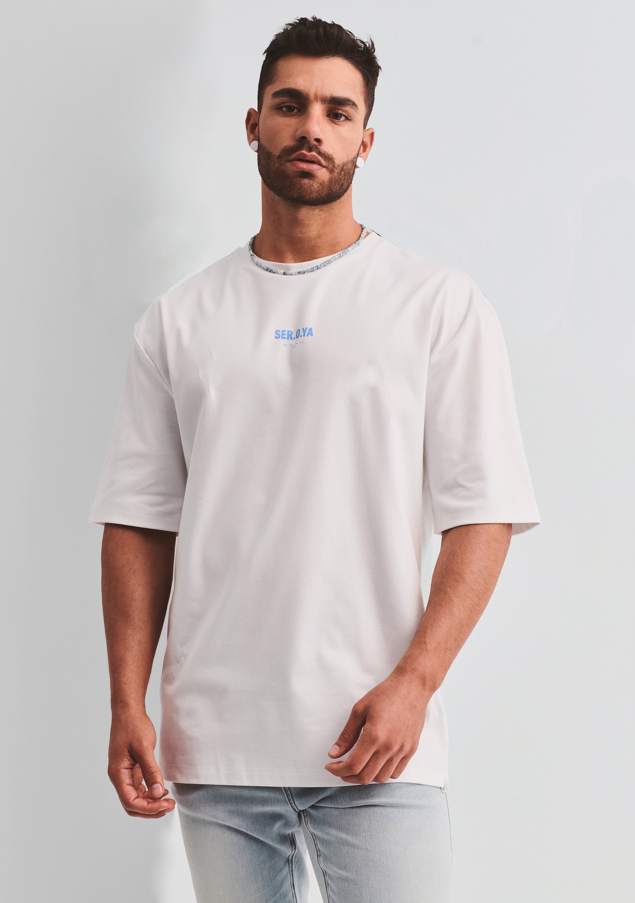 Pierce Oversized T-Shirt – SEROYA NYC