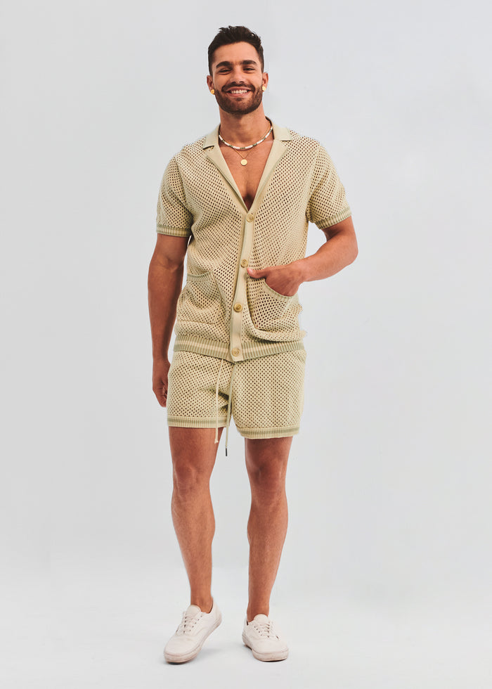 Michael Crochet Cardigan