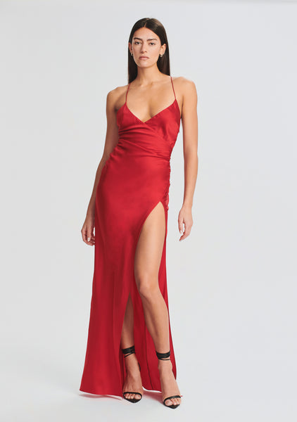 Amina Silk Dress – SEROYA