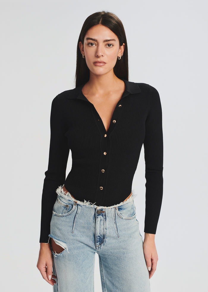 Nala Ribbed Knit Bodysuit