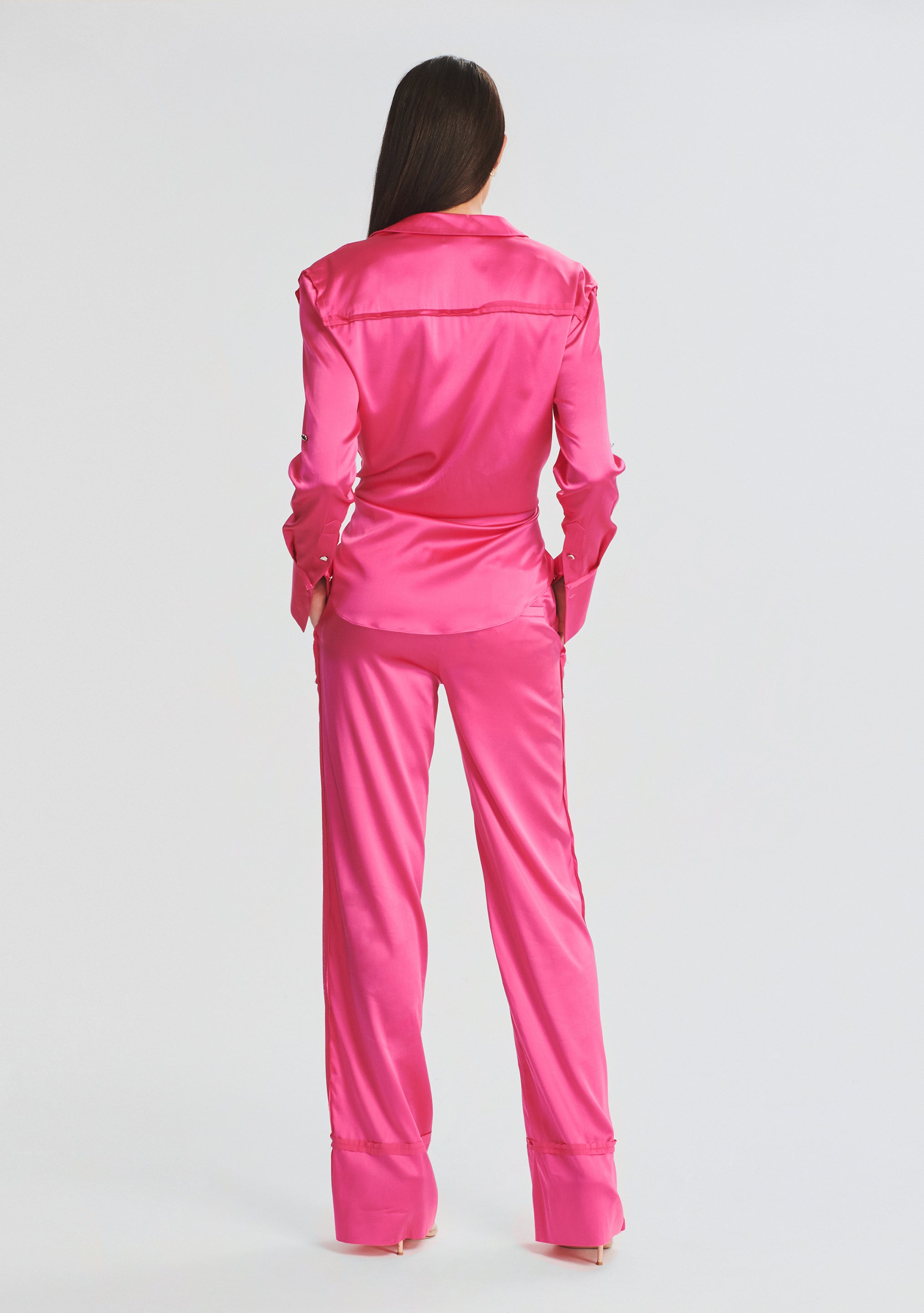 試着のみ　完売Otona satin pants(pink) 試着のみ 完売Otona satin pants(pink) 試着のみ 完売Otona