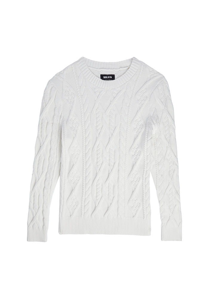 Liam Cable Knit Sweater