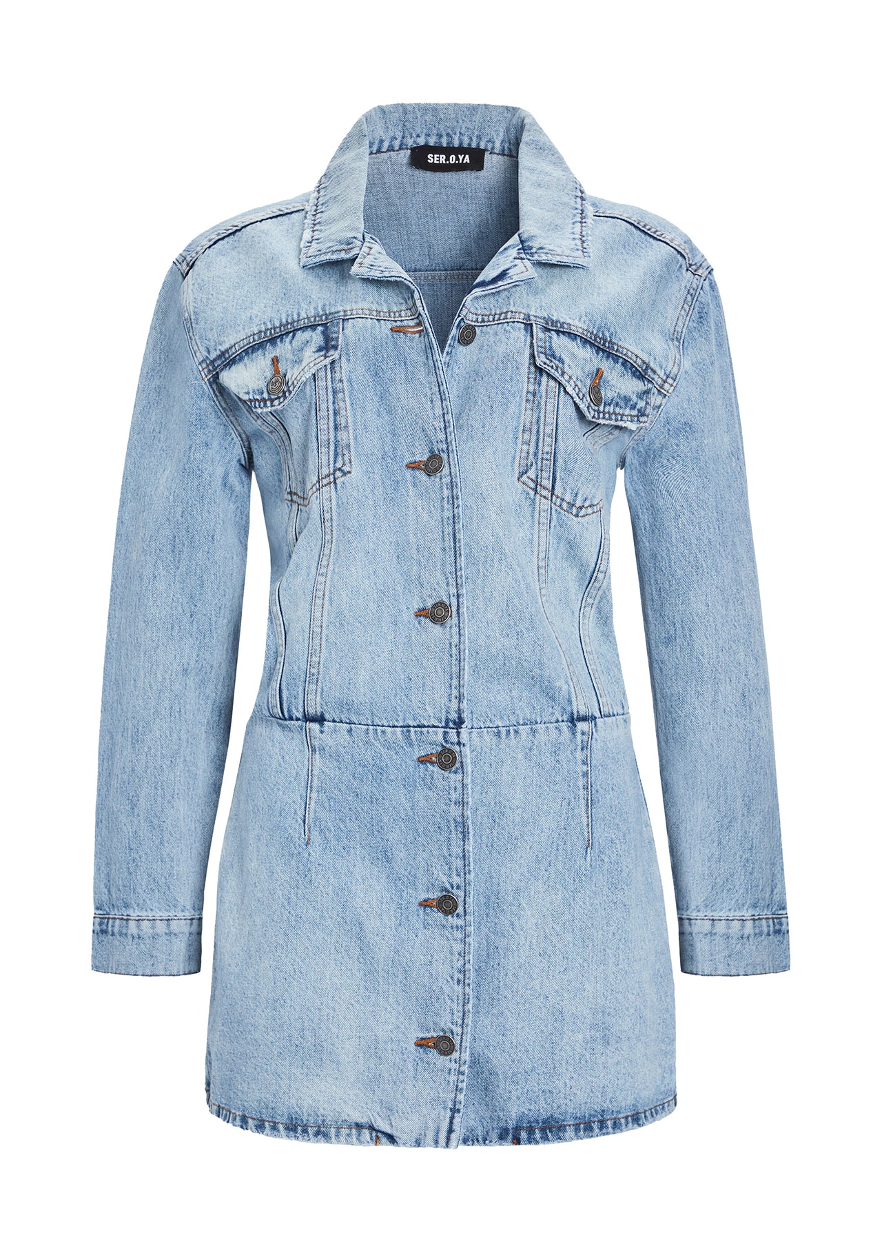 Laura Denim Dress SEROYA Laura Denim Dress SEROYA