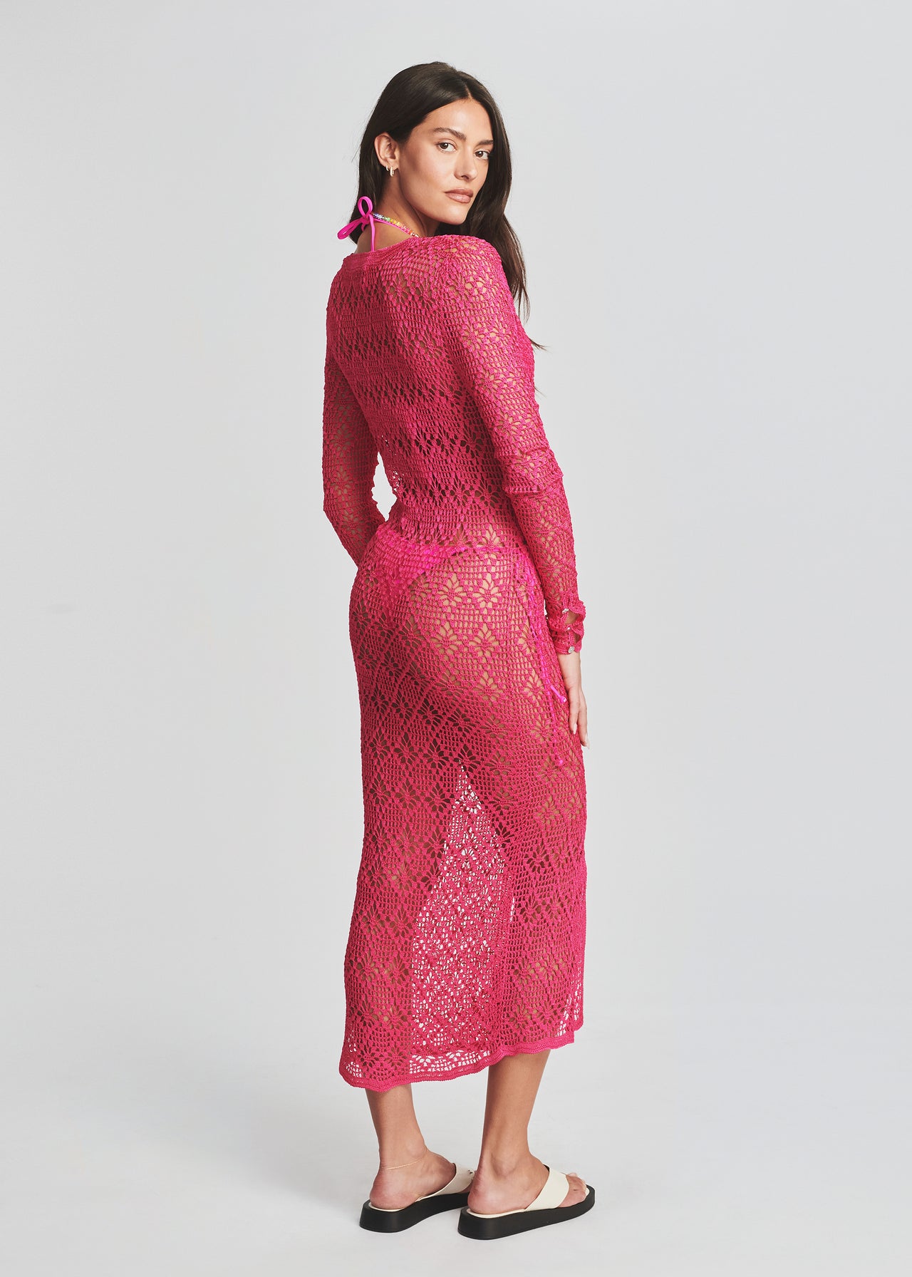Allison Crochet Cardigan SEROYA Allison Crochet Cardigan SEROYA