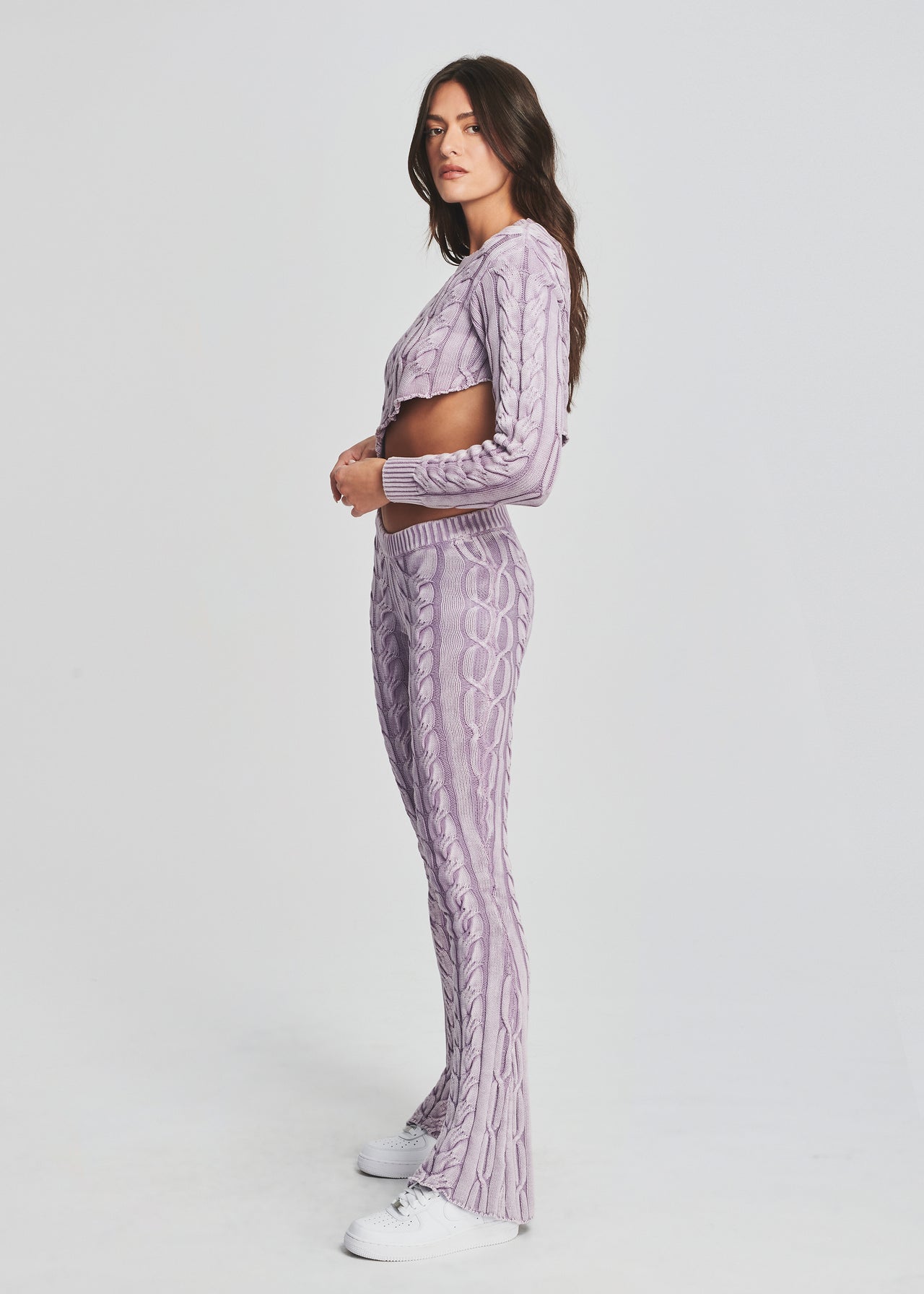 Orchis Cable Knit Sweater – SEROYA NYC