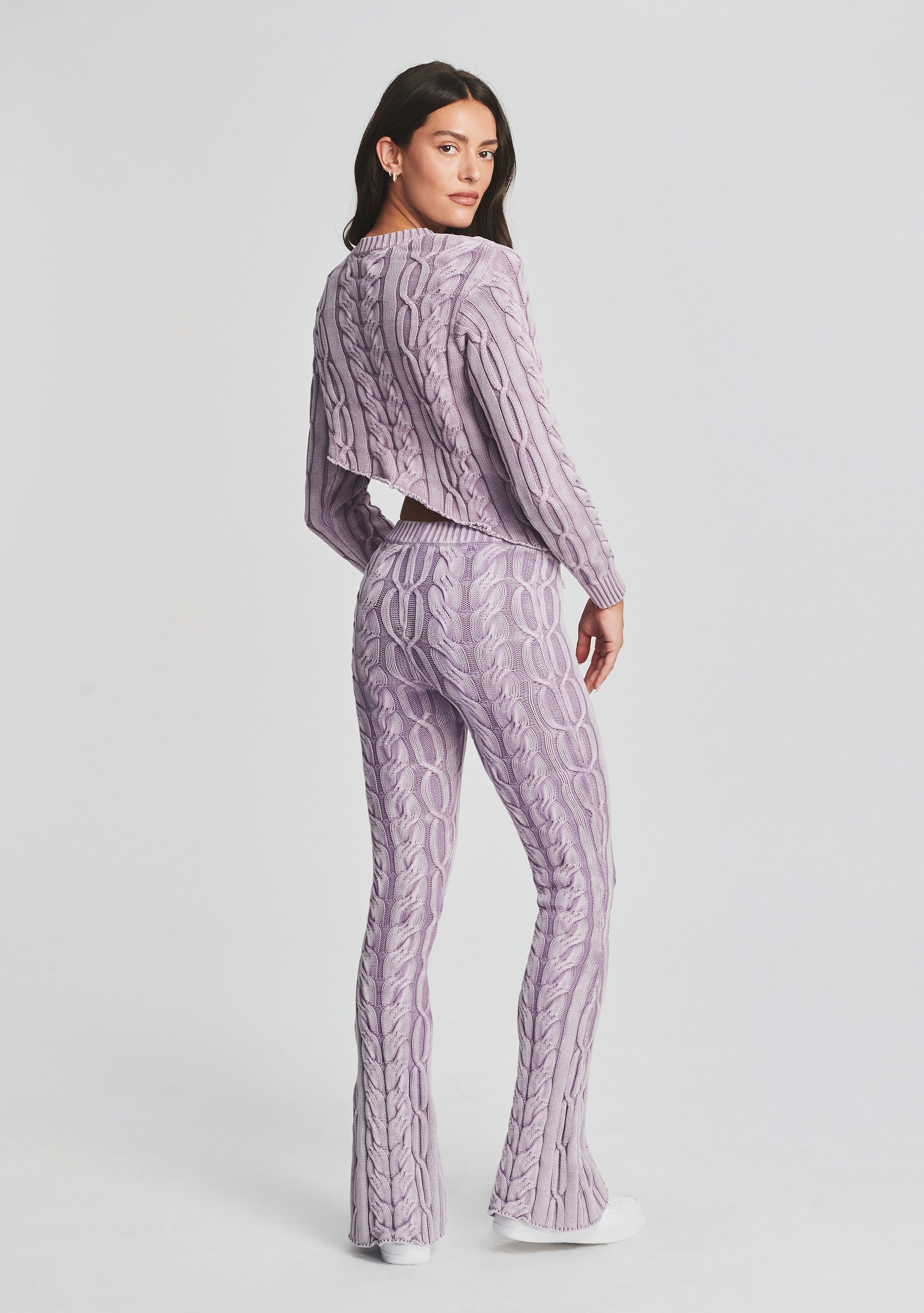 Orchis Cable Knit Sweater – SEROYA NYC