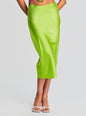 Penina Silk Midi Skirt