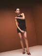 Riviera Halter Mini Dress