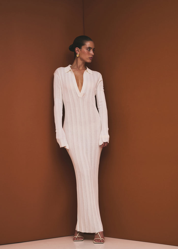 Azula Rib Knit Maxi Dress
