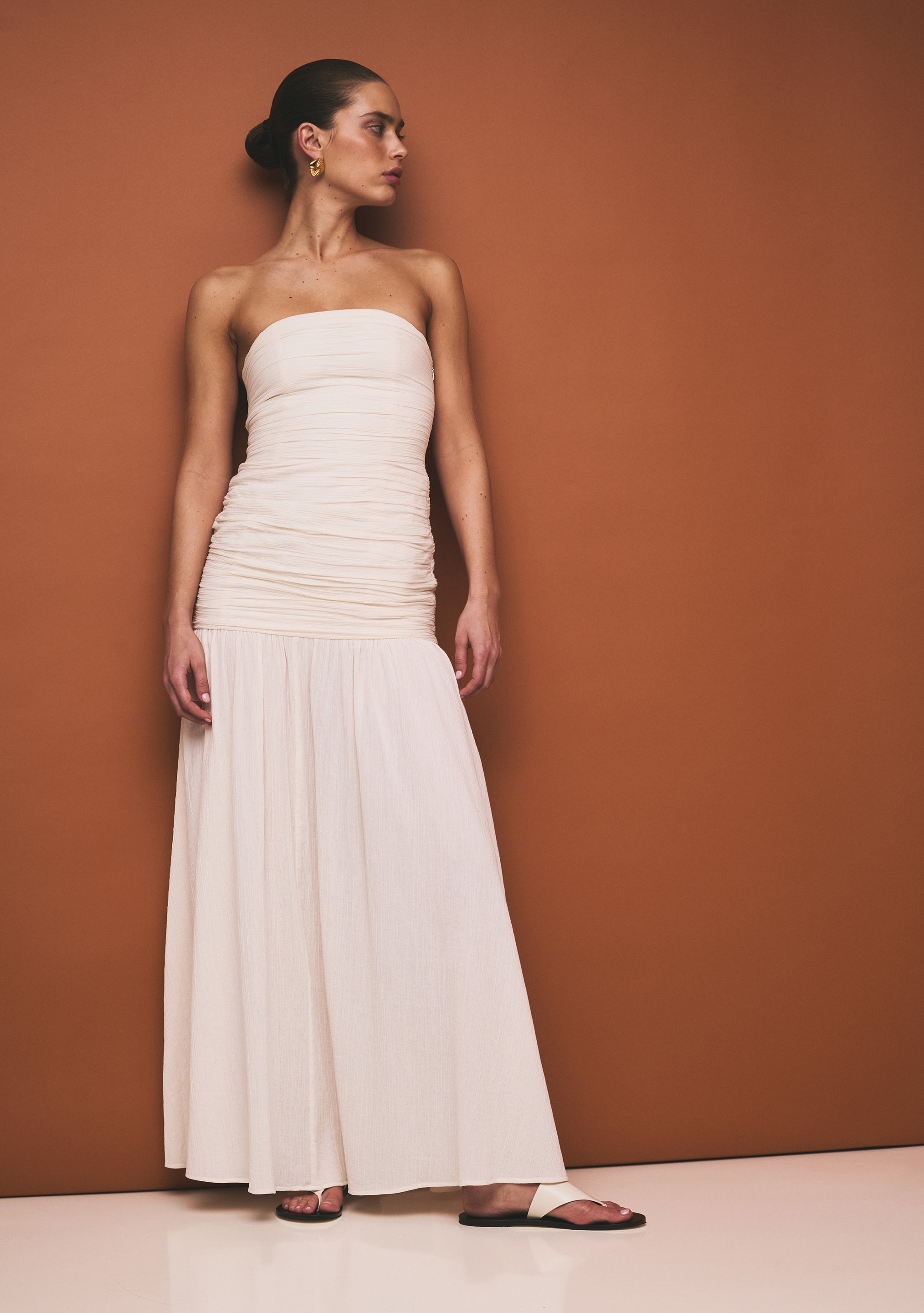 Gardenia Drop Waist Maxi Dress – SER.O.YA
