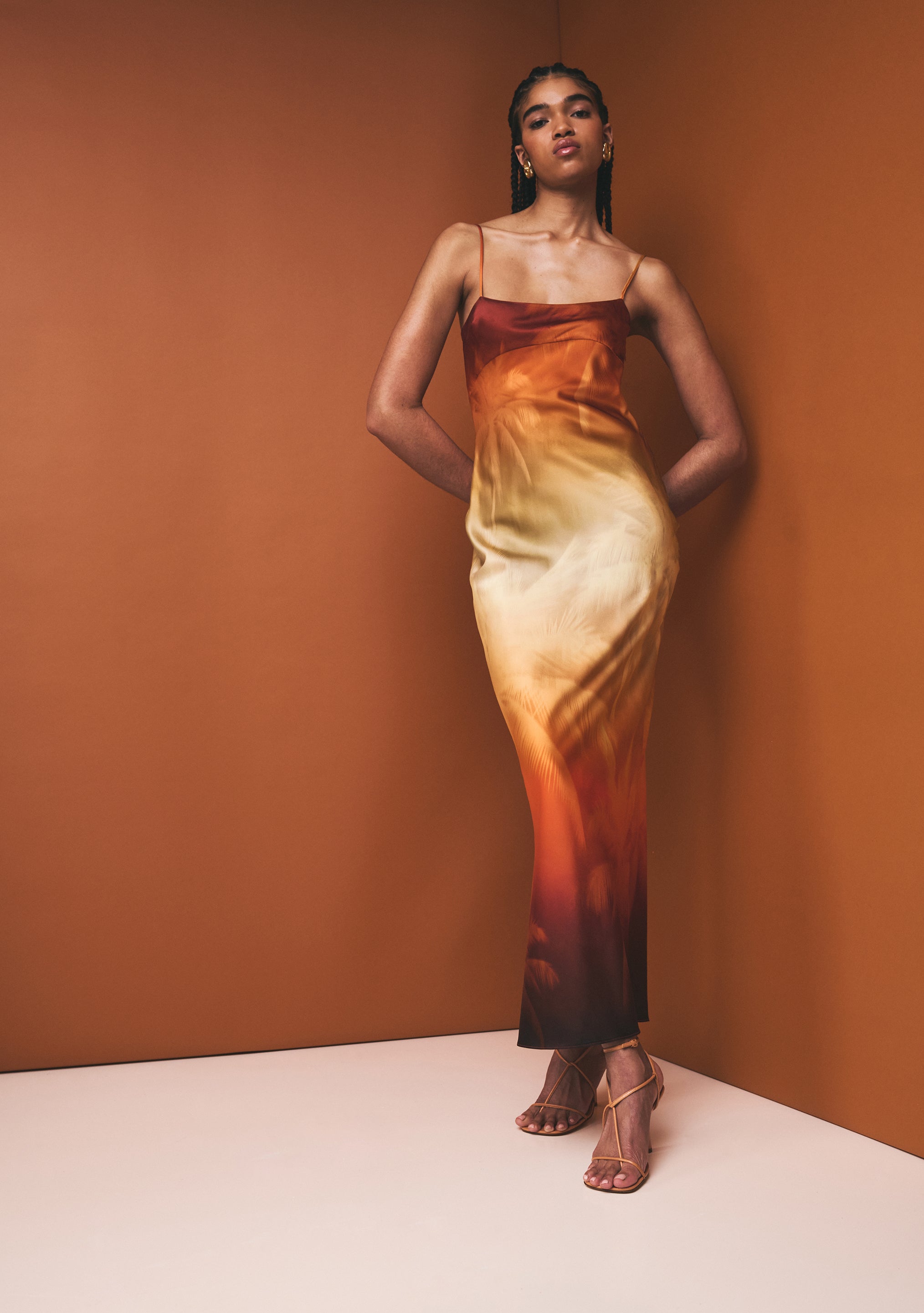 Kayla Silk Dress – SEROYA