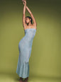 Narissa Metallic Knit Maxi Dress