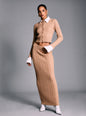 Prunella Cable Knit Skirt