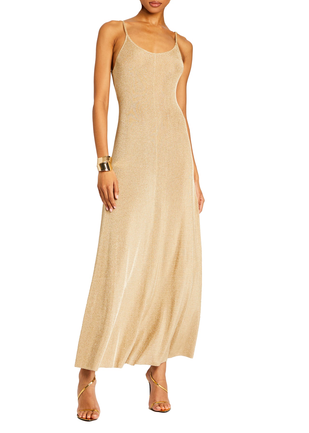 Mabeline Metallic Knit Maxi Dress SEROYA Mabeline Metallic Knit Maxi Dress SEROYA