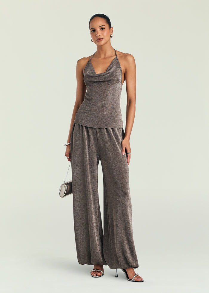 Esmerelda Metallic Knit Pant