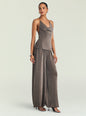 Esmerelda Metallic Knit Pant thumbnail image 4 of 5