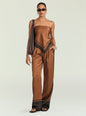 Marlowe Satin Pant thumbnail image 3 of 5