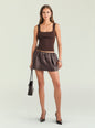 Kaitlin Leather Skirt thumbnail image 2 of 5