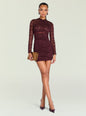 Moxey Ruched Mini Dress thumbnail image 1 of 5
