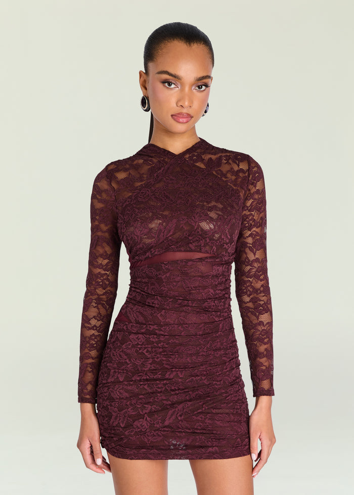 Moxey Ruched Mini Dress image 5 of 5