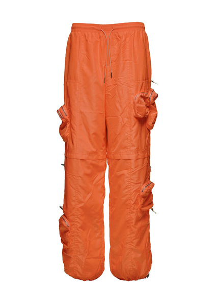 pail orange×beige plane quilting pants Quilted Pants QS LE – Mifland : A Design Company