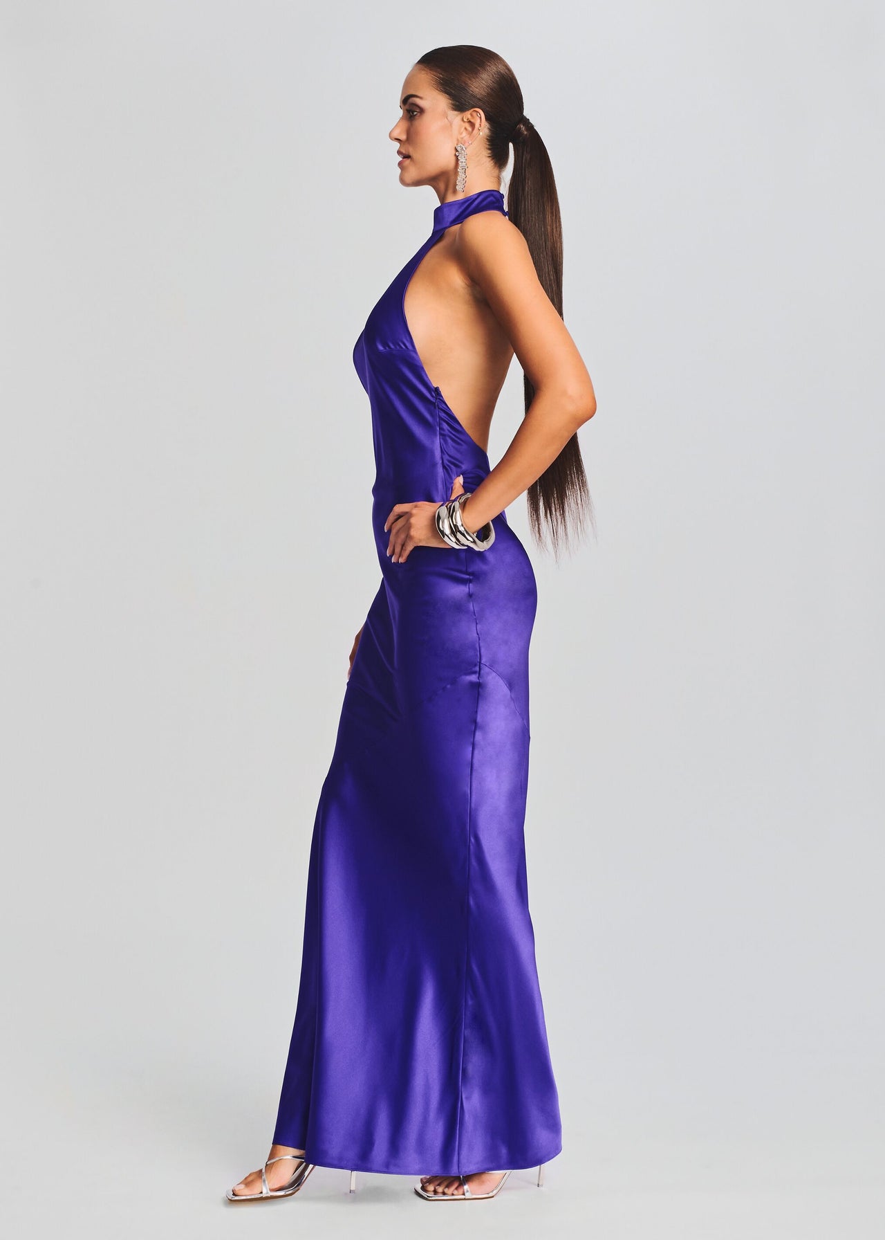 Phera Silk Maxi Dress Phera Silk Maxi Dress