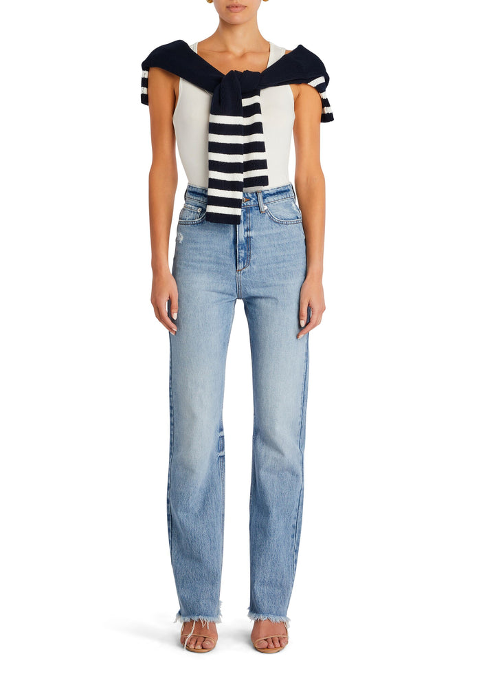 Brooklyn High Rise Straight Jean