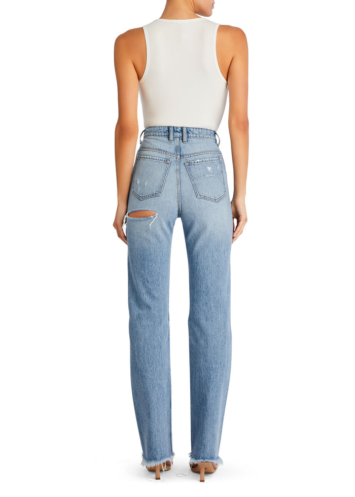 Brooklyn High Rise Straight Jean