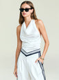 Nicola Satin Top thumbnail image 1 of 6