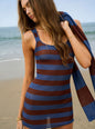 Benni Metallic Knit Mini Dress thumbnail image 2 of 6