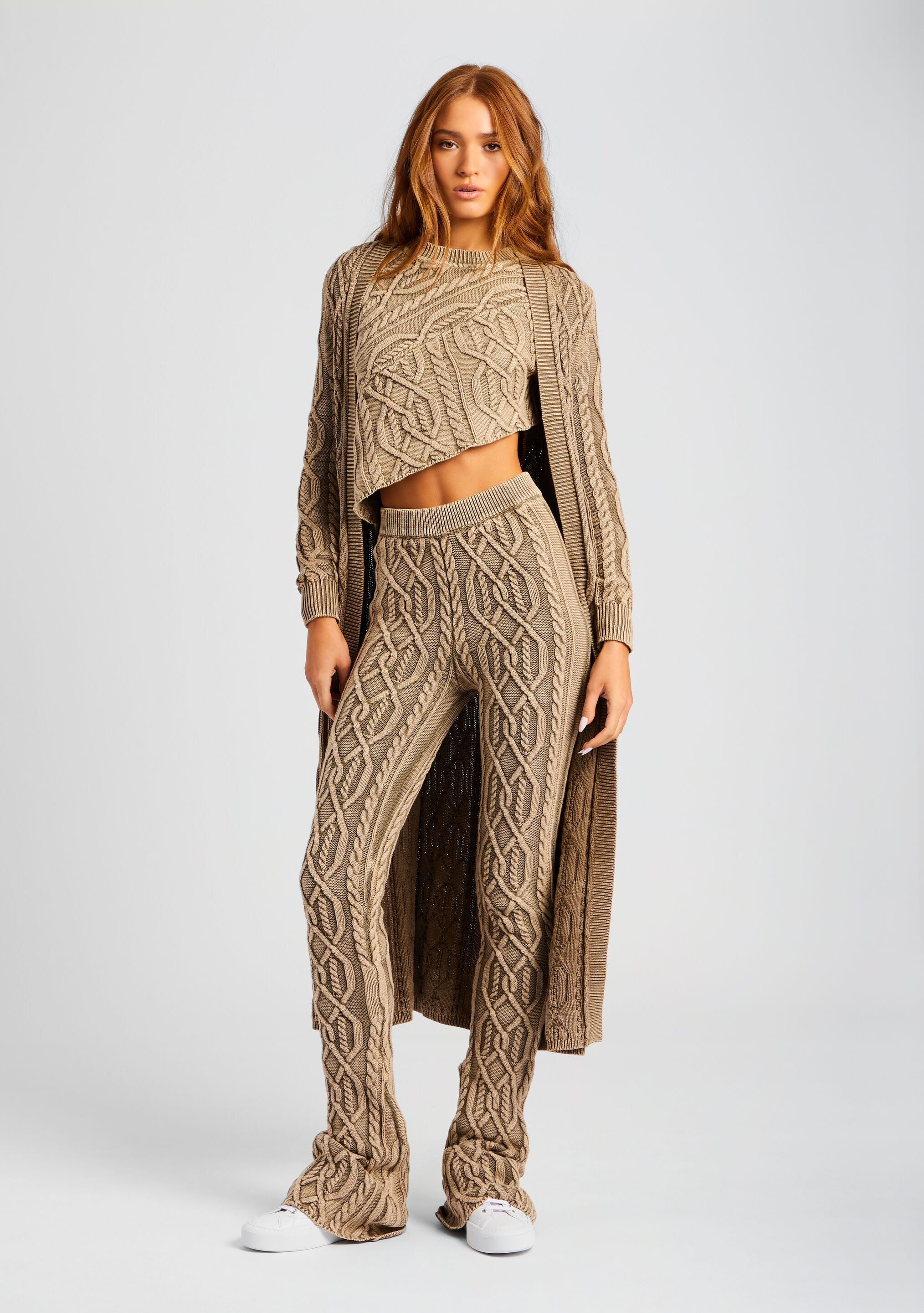 Orchis Cable Knit Sweater – SEROYA