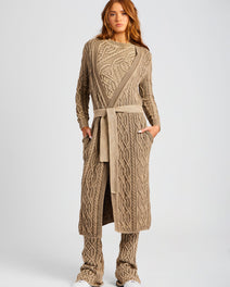 Adaline Cable Knit Cardigan
