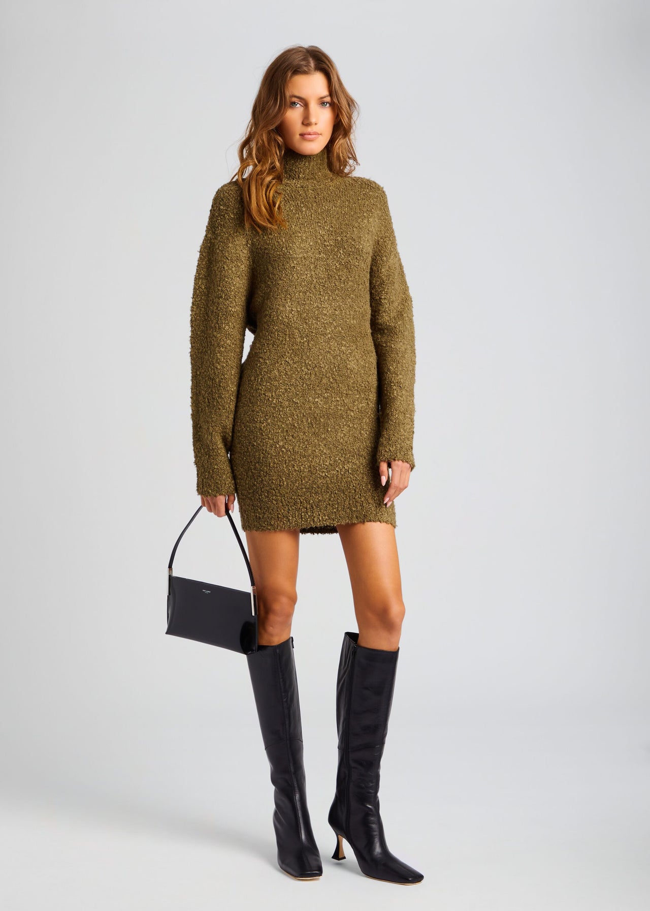 Charlie Boucle Sweater Dress SEROYA Charlie Boucle Sweater Dress SEROYA