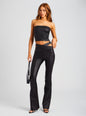 Hillary Coated Denim Top